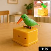 Portable Automatic Bird Toothpick Storage Box